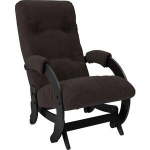 Кресло-качалка глайдер Мебель Импэкс Модель 68 венге ткань Verona wenge - фото 1