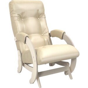 Кресло-качалка глайдер Мебель Импэкс Модель 68 дуб шампань к/з oregon perlamutr 106 кресло глайдер мебель импэкс балтик дуб шампань polaris beige