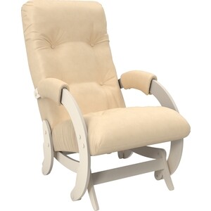 Кресло-качалка глайдер Мебель Импэкс Модель 68 дуб шампань к/з polaris beige кресло глайдер мебель импэкс балтик дуб шампань polaris beige