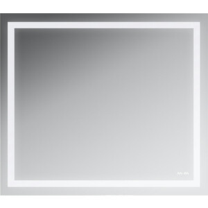Зеркало Am.Pm Gem 80 с подсветкой (M91AMOX0801WG) зеркало mixline севилья 60х120 в багетной раме серебро 548215
