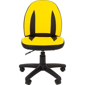 Кресло Chairman Kids 122 экопремиум желтый/черный Kids 122 экопремиум желтый/черный - фото 2