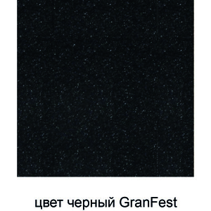 Кухонная мойка GranFest Quadro GF-Q650L черный