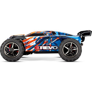 Радиоуправляемая машина TRAXXAS E-Revo 1:16 4WD Brushed TQ Fast Charger, orange - TRA71054-1-OR - фото 3
