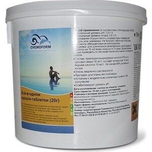 

Все-в-одном мульти-таблетки Chemoform 0508005 (20 г) 5 кг, 0508005 (20 г) 5 кг