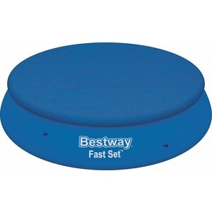 Тент Bestway 58415 BW для бассейнов с надувным бортом Fast Set 396 см (d 415 см)