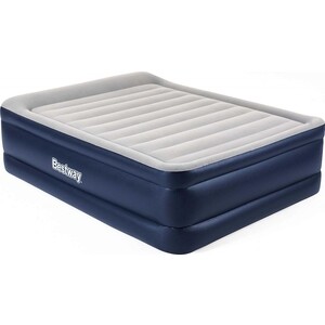 фото Надувная кровать bestway tritech airbed 152х203х61см с подголовником, встр.насос 220в, 67690 bw