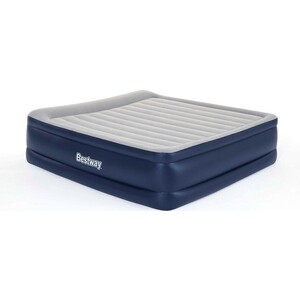 фото Надувная кровать bestway tritech airbed 193х203х56см с подголовником, встр.насос 220в, 67692 bw