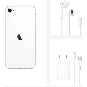 фото Смартфон apple iphone se (2020) 256gb white (mxvu2ru/a)