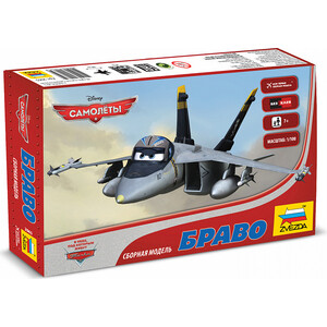 

Сборная модель Звезда Самолёты Браво, масштаб 1:100, ZV - 2065, Самолёты Браво, масштаб 1:100, ZV - 2065
