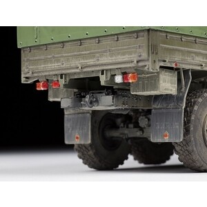 Сборная модель Звезда Российский трехосный грузовик К - 5350 Мустанг, масштаб 1:35, ZV - 3697 - фото 2