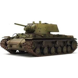 фото Советский тяжёлый танк кв 1, подарочный набор, масштаб 1:35, zv звезда