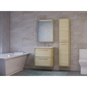 

Мебель для ванной Raval Frame 60 подвесная, дуб сонома, Frame 60 подвесная, дуб сонома