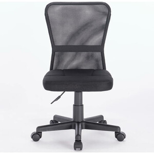 Кресло компактное Brabix Smart MG-313 без подлокотников черное (531843) кресло рс12 без подлокотников кожзам черное рс01 00 12 201