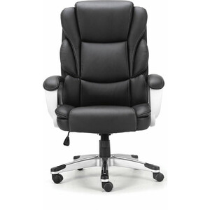 Кресло офисное Brabix Rest EX-555 пружинный блок экокожа черное Premium (531938) кресло офисное brabix favorite ex 577 пружинный блок рециклированная кожа черное premium 531934