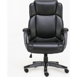Кресло офисное Brabix Favorite EX-577 пружинный блок рециклированная кожа черное Premium (531934) кресло офисное brabix favorite ex 577 пружинный блок рециклированная кожа коричневое premium 531936