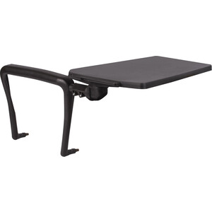 Стол (пюпитр) для стула BRAUBERG Iso CF-001 для конференций складной пластик/металл черный 531851