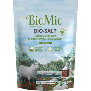 фото Соль для посудомоечной машины (пмм) biomio bio-salt 1 кг