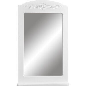 Зеркало Stella Polar Кармела 60 ольха белая (SP-00000188) зеркало шкаф stella polar кармела 90 с ольха белая sp 00000186