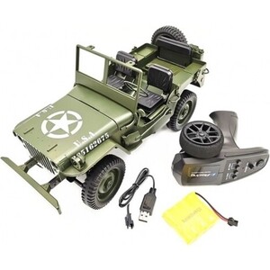 фото Радиоуправляемая машина wl toys jeep willys 4wd 1:10 2.4g - c606