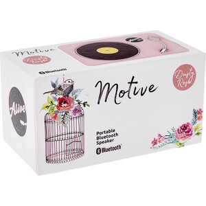 Портативная колонка Alive Audio Motive dusty rose MTE-01-DR (моно, 3Вт, Bluetooth) розовый