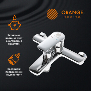 Смеситель для ванны Orange Sofi 2.0 хром (M46-100cr)