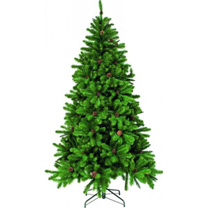 фото Елка искусственная triumph tree императрица с шишками 185 см зеленая