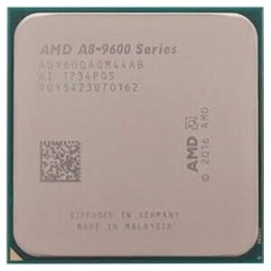 

Процессор AMD AMD A8 9600 OEM (3.1-3.4GHz, 2MB, 65W, Socket AM4), AMD A8 9600 OEM (3.1-3.4GHz, 2MB, 65W, Socket AM4)