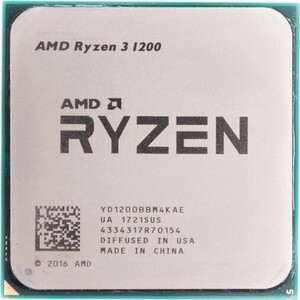

Процессор AMD AMD Ryzen 3 1200 OEM (3.1GHz, 8MB, 65W, AM4.), AMD Ryzen 3 1200 OEM (3.1GHz, 8MB, 65W, AM4.)