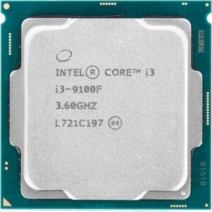 Процессор  Intel Intel Core i3-9100F Coffee Lake OEM (3.60Ггц, 6МБ, Socket 1151v2)