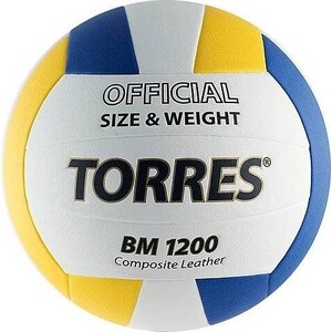 

Мяч волейбольный Torres BM1200 арт. V40035 р.5, BM1200 арт. V40035 р.5