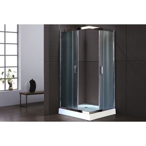 фото Душевой уголок royal bath hpd-c-ch 80x80х185, рифленое (rb80 hpd-c-ch)