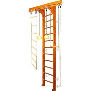 фото Шведская стенка kampfer wooden ladder wall №3 классический стандарт белый