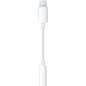 Кабель Apple mini-Jack 3.5 - Lightning (m) white (MMX62ZM/A)