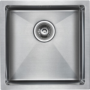 Кухонная мойка Paulmark Aller нержавеющая сталь (PM904444-BS) смеситель для кухни wasserkraft aller 1067w