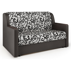 Диван-кровать Шарм-Дизайн Аккорд Д 100 экокожа шоколад и узоры диван кровать шарм дизайн аккорд д 140 велюр ультра миднайт