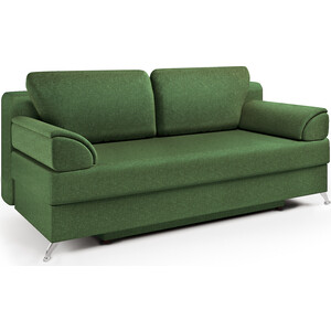 Диван-кровать Шарм-Дизайн ЕвроШарм зеленый диван arsko нельсон зеленый велюр