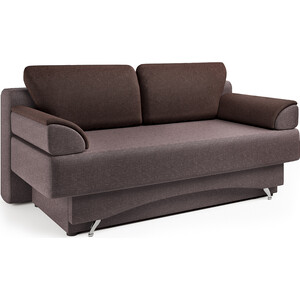Диван-кровать Шарм-Дизайн Евро 130 латте и шоколад кресло кровать шарм дизайн бит латте