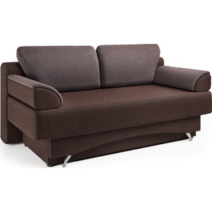 Диван-кровать Шарм-Дизайн Евро 130 шоколад и латте диван книжка шарм дизайн лига 2 серый