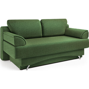 Диван-кровать Шарм-Дизайн Евро 150 зеленый диван еврокнижка мебелико сатурн микровельвет зеленый