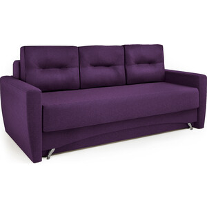 Диван-кровать Шарм-Дизайн Опера 130 рогожка фиолетовый кушетка шарм дизайн леон левый фиолетовая рогожка