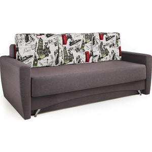 Диван-кровать Шарм-Дизайн Опера 150 рогожка латте диван кровать шарм дизайн шарм 160 корфу коричневый и экокожа беж