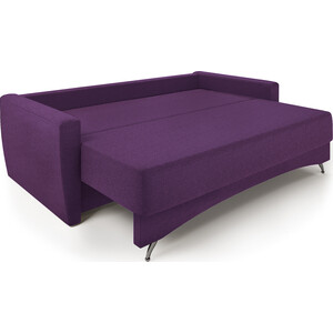 Диван-кровать Шарм-Дизайн Опера 150 рогожка фиолетовый