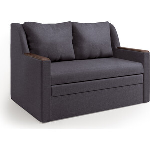 Диван-кровать Шарм-Дизайн Дуэт серый угловой диван шарм дизайн ария левый латте