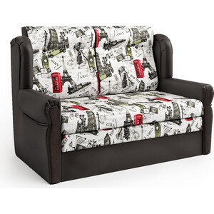 фото Шарм-дизайн диван-кровать классика м шоколад и велюр