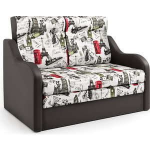 фото Шарм-дизайн диван-кровать классика в шоколад и велюр