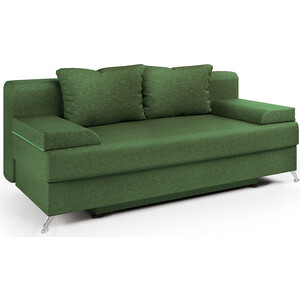 Диван-кровать Шарм-Дизайн Лайт зеленый кресло шарм дизайн евро лайт зеленая рогожка