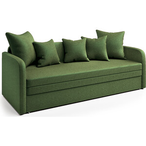 Софа Шарм-Дизайн Трио зеленый ferplast charles 70 софа с двухсторонней подушкой коричневая