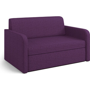 фото Диван-кровать шарм-дизайн куба фиолетовый