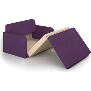 Диван-кровать Шарм-Дизайн Куба фиолетовый - фото 3