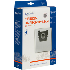 

Мешки для пылесоса Euroclean совместимы с ZELMER тип оригинального мешка: 2700, 2010, 2000, 2000, 1100, 919, 828, 818, 450, 400, 4 шт (E-53/4), совместимы с ZELMER тип оригинального мешка: 2700, 2010, 2000, 2000, 1100, 919, 828, 818, 450, 400, 4 шт (E-53/